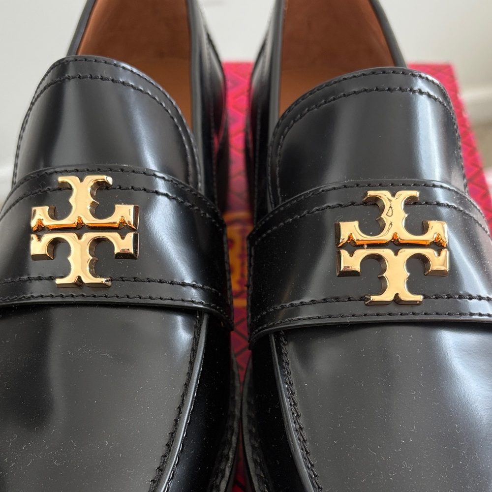 Tory Burch Mini Everly Chunky Loafer with Gold Accent - Picture 6 of 7